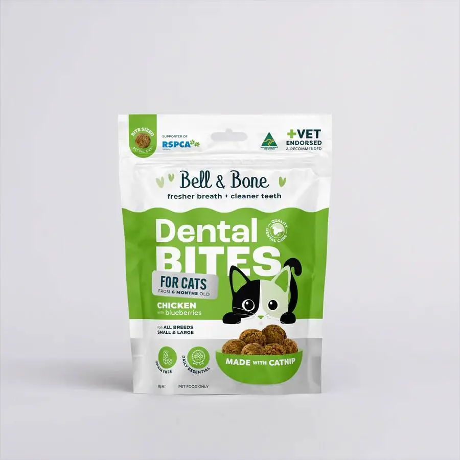 Bell n bone 澳洲天然潔齒粒-雞肉藍莓80g